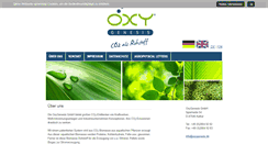 Desktop Screenshot of oxygenesis.de